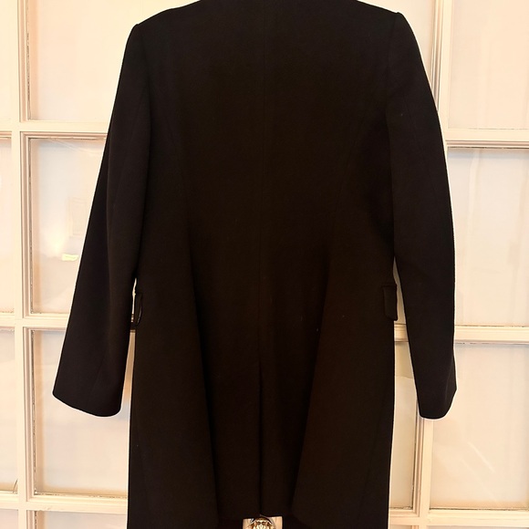 Max & Co. Classic Black Top Coat - Picture 2 of 4